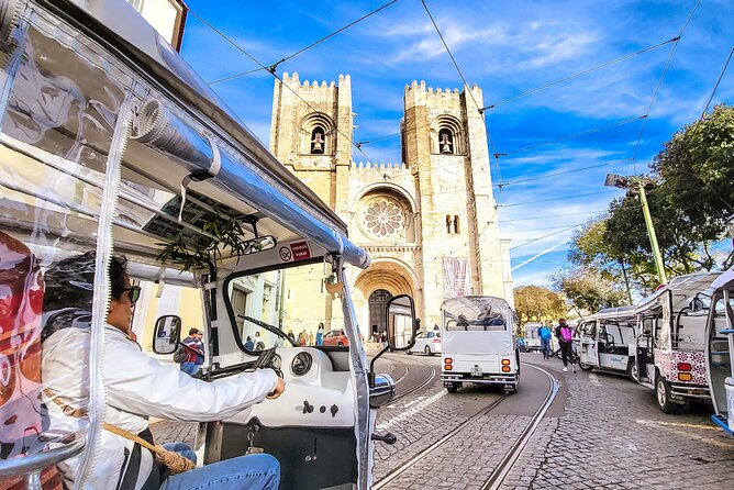 Lisbon Complete Tour! Eco TukTuk Private Guided - São Vicente, the Pantheon, and Alfama’s old lanes