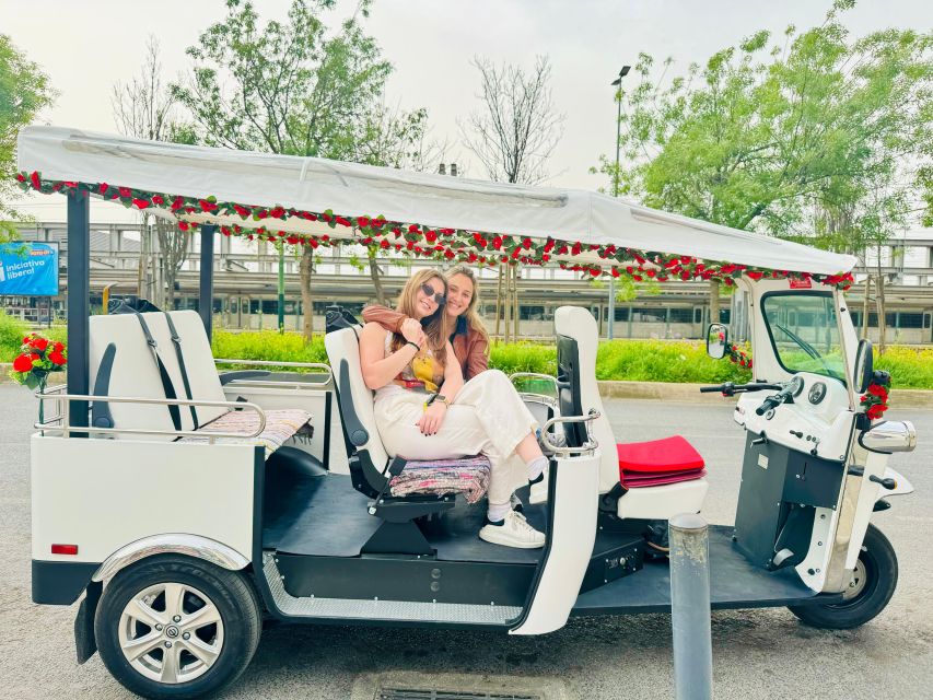 Lisbon: Discover Belem by electric Tuk Tuk - MAAT, river views, and the 25 de Abril Bridge