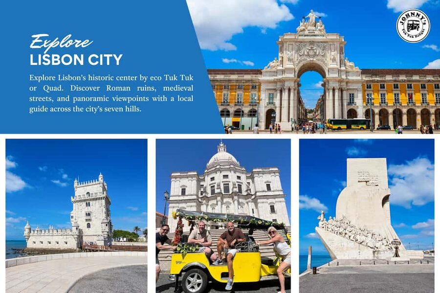 LISBON : EXPLORE OLD TOWN ALFAMA BY ELECTRIC TUK TUK - Sé Cathedral, Lisbon’s oldest church