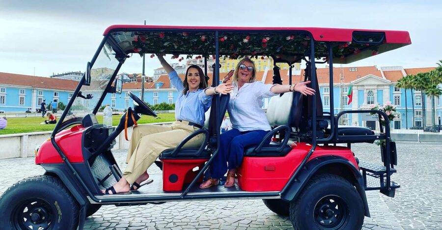 Lisbon: Half Day Complete City Highlights Tour by Tuk Tuk - Climbing to Senhora do Monte