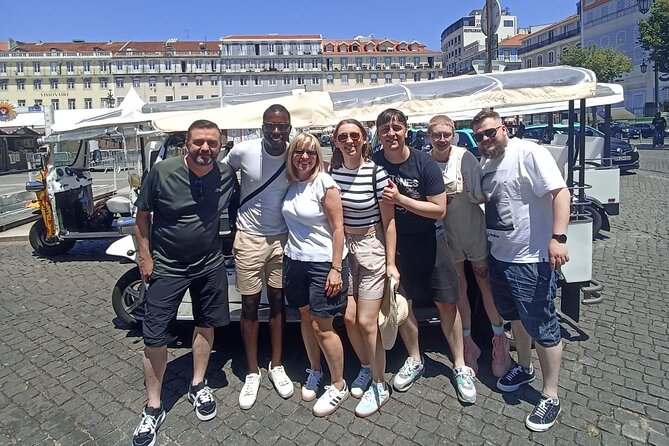 Lisbon Half Day Sightseeing Tour on a Private Eco Tuk Tuk - Alfama views from Portas do Sol