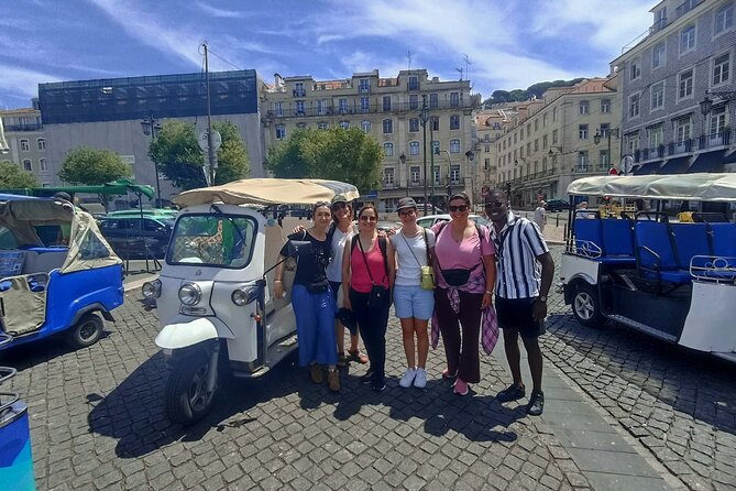 Lisbon Half Day Sightseeing Tour on a Private Eco Tuk Tuk - Lisbon Cathedral and the first look at old Lisbon