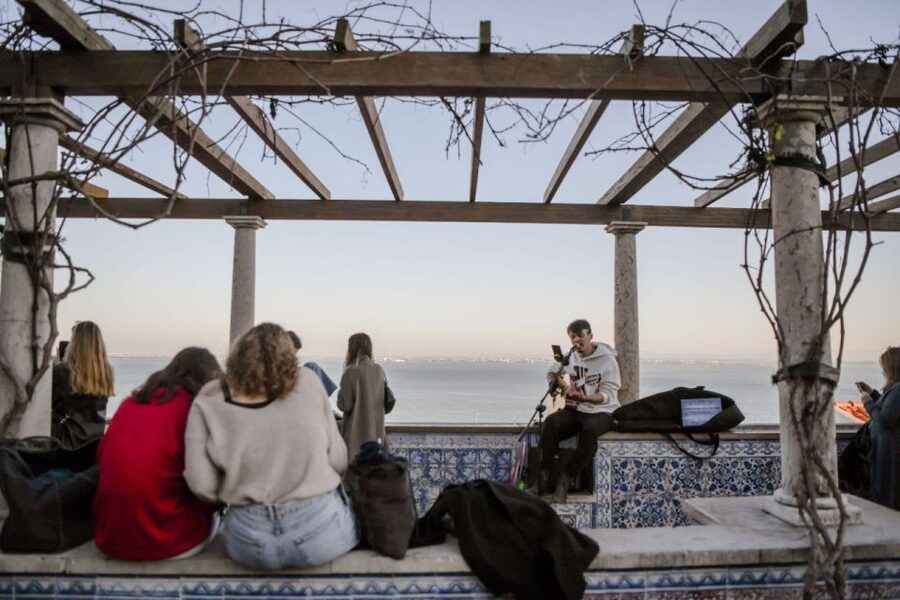 Lisbon: Private Expert City Tour by Eco Tuk Tuk - Senhora do Monte gives you the big view