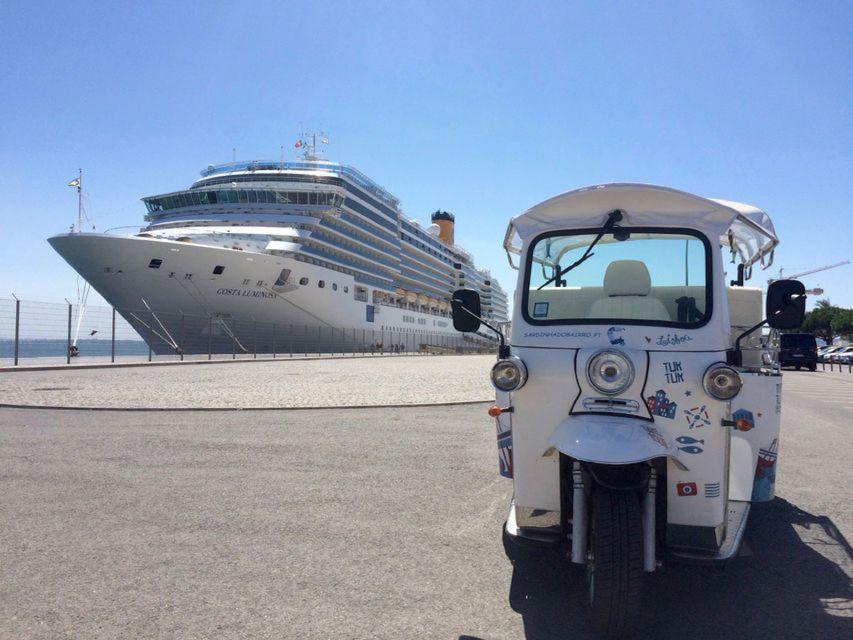 Lisbon: Private Food & Wine City Tour by Eco Tuk Tuk - Baixa and the Lisbon Cathedral