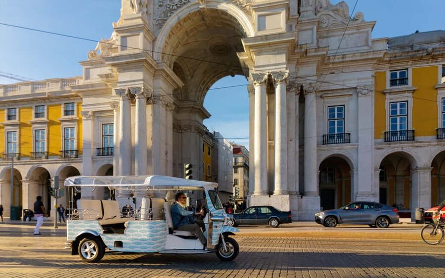 Lisbon: Private Tuk Tuk Tour (Alfama, Bairro Alto, Belém) - From Avenida da Liberdade to Baixa
