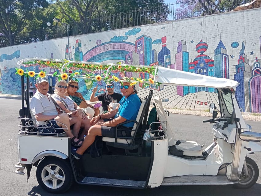 Lisbon: Private Tuk-Tuk Tour of Old Town & Scenic Viewpoints - Santa Luzia and Portas do Sol for classic Lisbon views