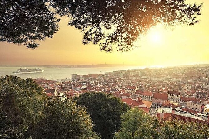 Lisbon-Private Tuk Tuk Tour With Free Hotel Pickup & Drop off - Santa Luzia and Portas do Sol: two balcony views