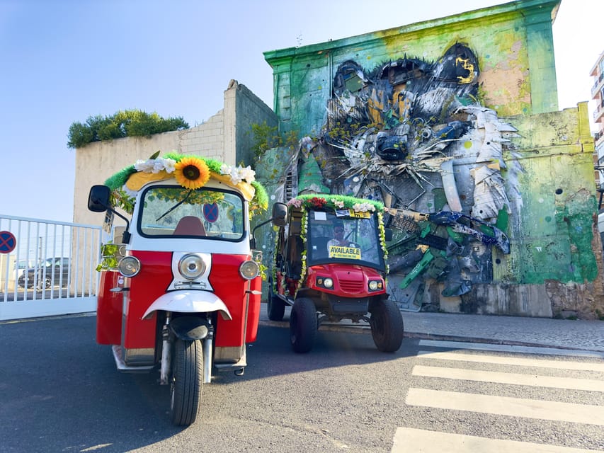Lisbon: Sightseeing City Tour by Tuk-Tuk - Pink Street and Time Out Market
