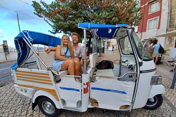 Lisbon Tuk Tuk Tour – 1-Hour Old Town Experience - Rossio Square and the Santa Justa Elevator
