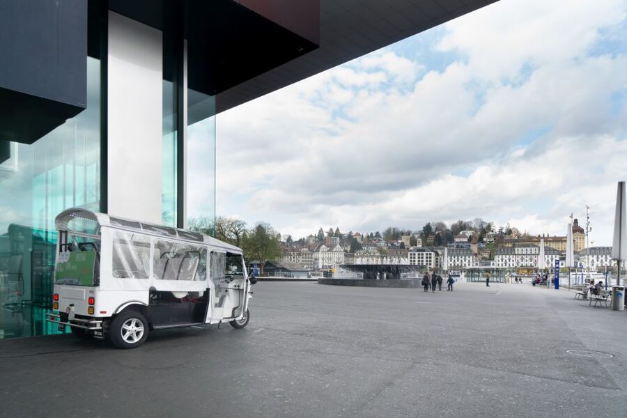 Lucerne: eTukTuk City Tour - The Lion Monument and the Meaning Behind It