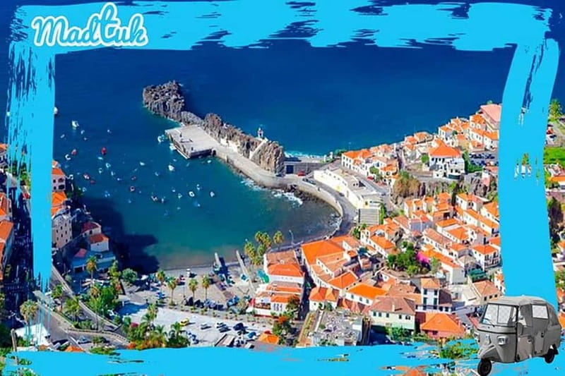 Madeira: Cabo-Girão Skywalk + Câmara de Lobos Tuk-Tuk Tour - A short ride from Funchal to two very different sights