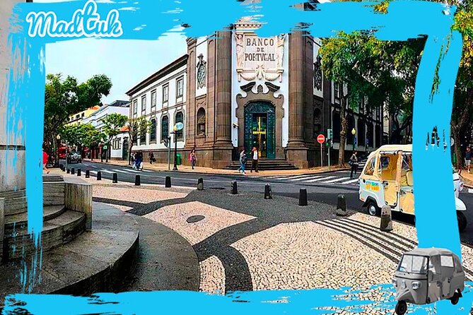 Madeira Funchal City Historical Tuk Tuk Guided Tour by MadTuk - Barreirinha and Socorro Church bring in the coast