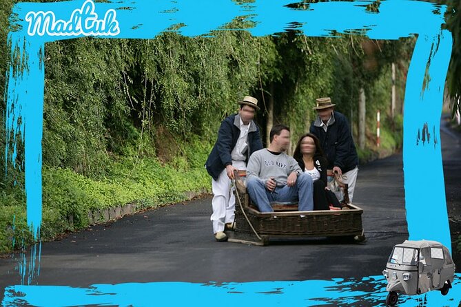 Madeira Monte Tobbogans and Old Town Tuk Tuk Tour by MadTuk - Why the Monte toboggan ride works so well with a tuk-tuk