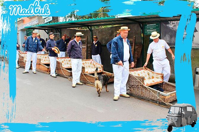 Madeira Monte Tobbogans and Old Town Tuk Tuk Tour by MadTuk - Monte Church and the famous staircase