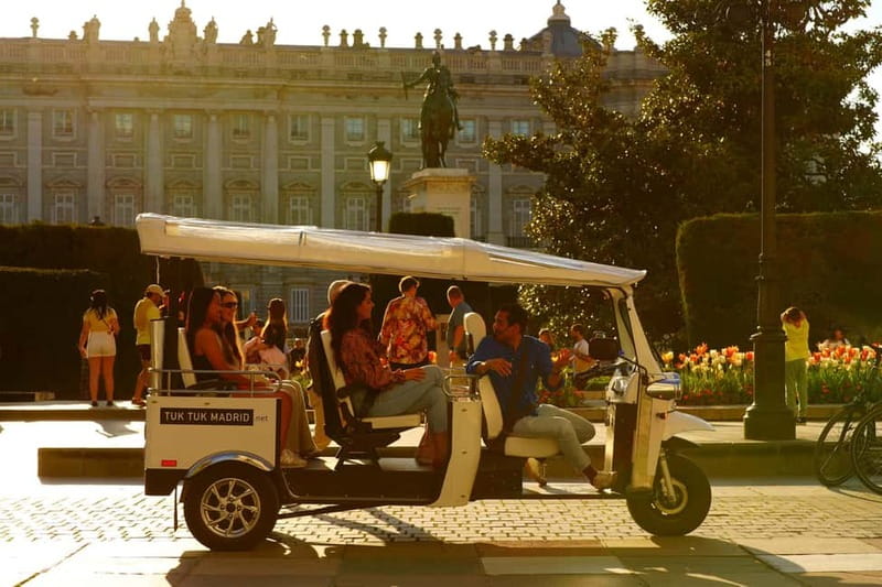 Madrid: Discover the City by Private Electric Tuk Tuk - Gran Vía, the Cortes, and Madrid’s grand viewpoints