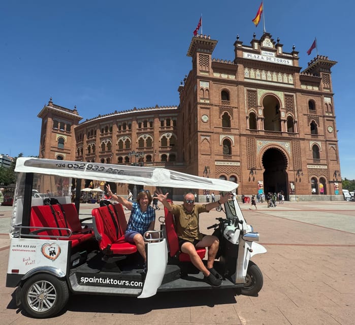 Madrid: Explore the City in an Electric Tuk Tuk - Plaza Mayor and the heart of old Madrid
