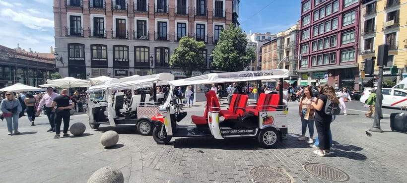 Madrid: Explore the City in an Electric Tuk Tuk - Las Letras Quarter and San Miguel Market