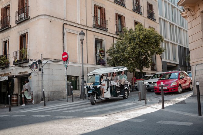 Madrid Historical Tour with Local Guide in Eco Tuk Tuk Private - San Francisco el Grande and Almudena Cathedral