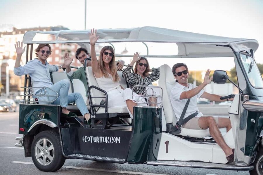Madrid: Private City Tour by Eco Tuk Tuk - Plaza de Santa Ana and the Literary Quarter