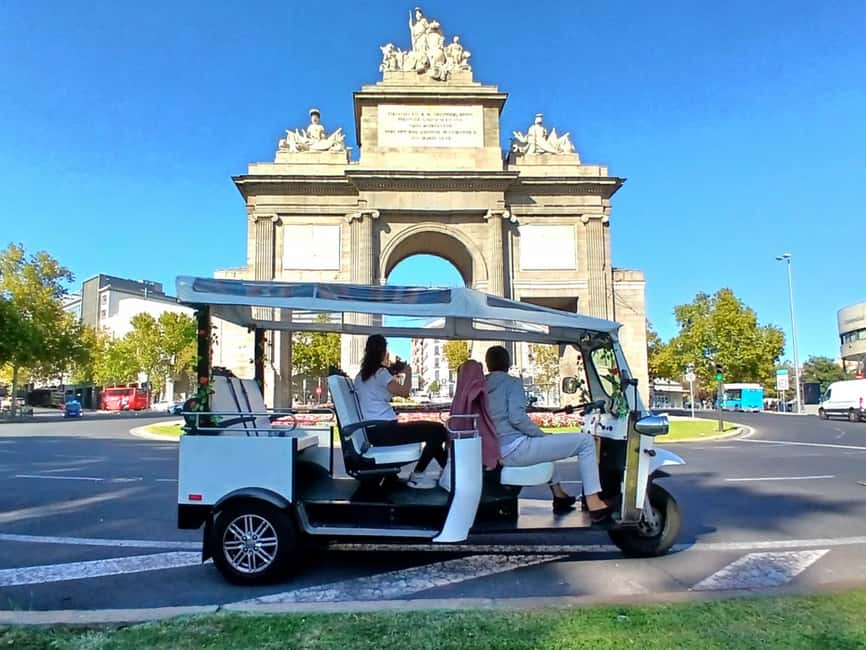 Madrid: Private Tuk-Tuk Tour Highlights - Key points to know before booking