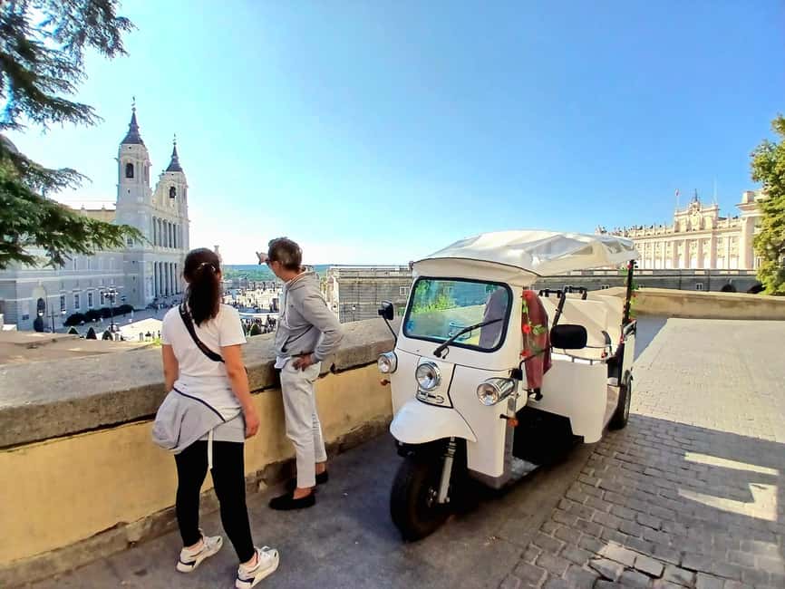 Madrid: Private Tuk-Tuk Tour Highlights - Starting beside Almudena Cathedral