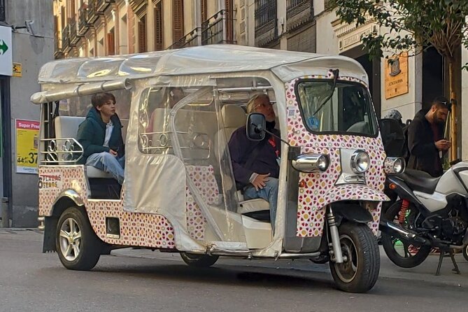 Madrid Sightseeing Tuk Tuk Tours - Bernabéu, Cibeles, and the city’s symbols