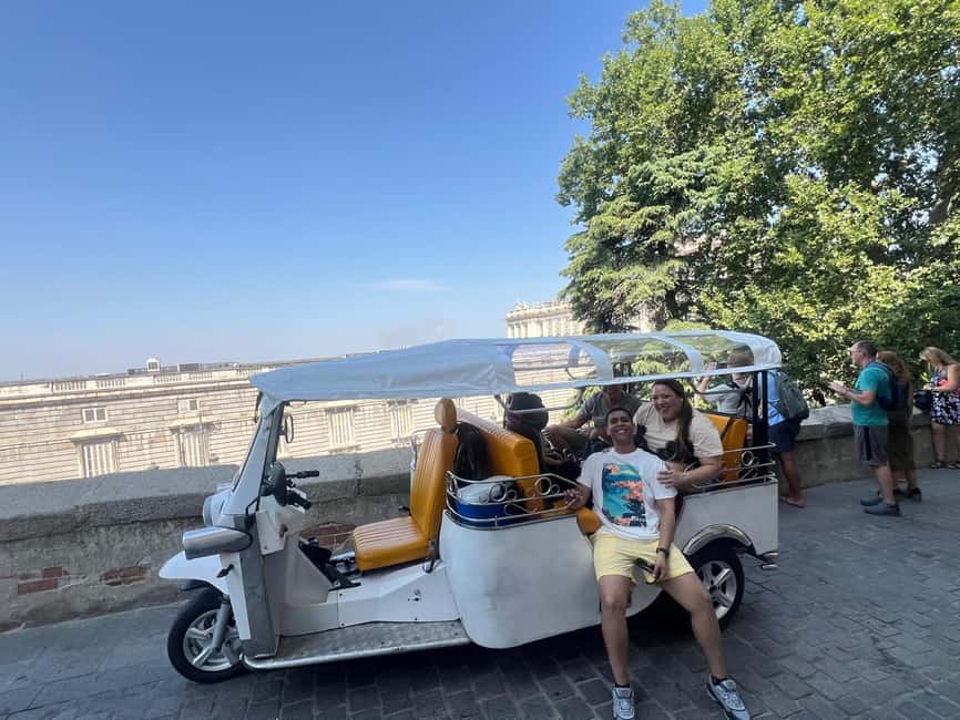 Madrid TUK TUK City Tour - The one-hour route: a fast look at central Madrid