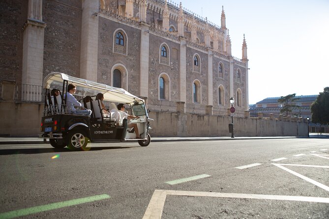 Madrid Welcome Tour with Local Guide in Eco Tuk Tuk Private - The Prado Museum and the Jerónimos district