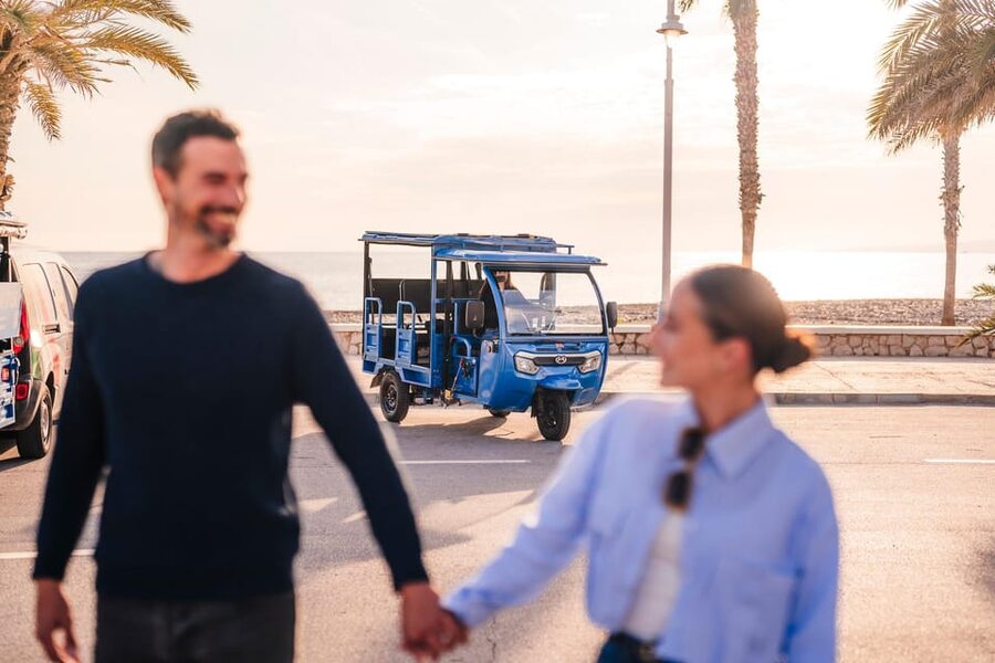 Málaga 1-hour by TukTuki: Essential and Private Tour - The 15-minute stop at Mirador de Gibralfaro
