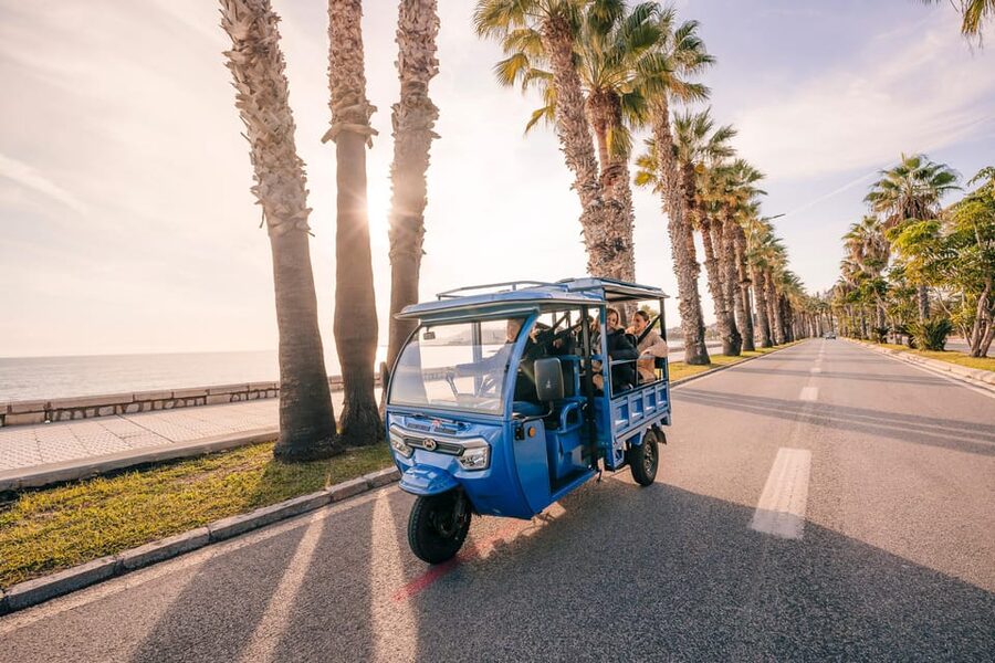 Málaga 2-Hour TukTuki Tour: Private Experience - From the bullring to Plaza de la Merced