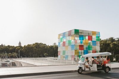 Malaga Expert Tour with Local Guide in Eco Tuk Tuk Private