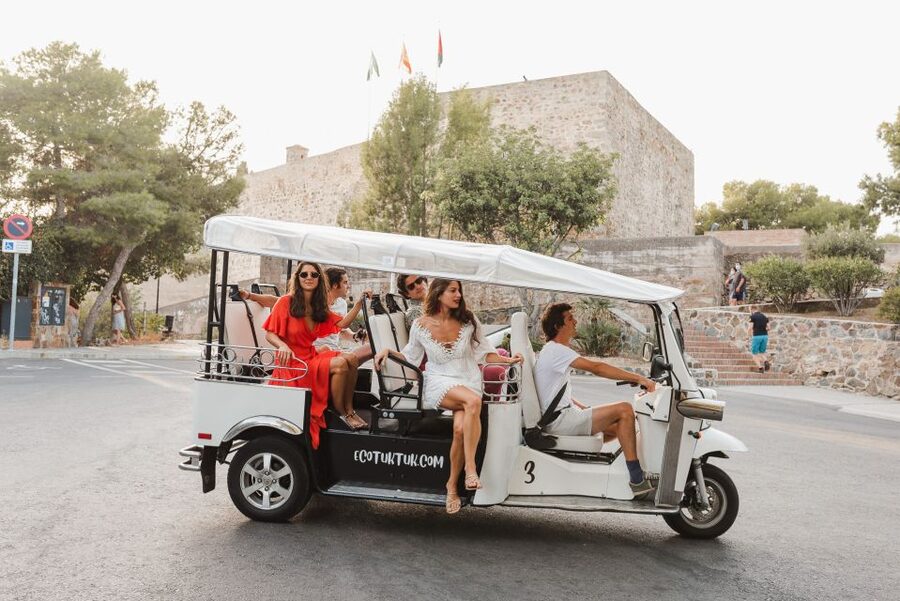 Malaga: Private City Tour by Eco Tuk Tuk - Gibralfaro viewpoints and the upper city