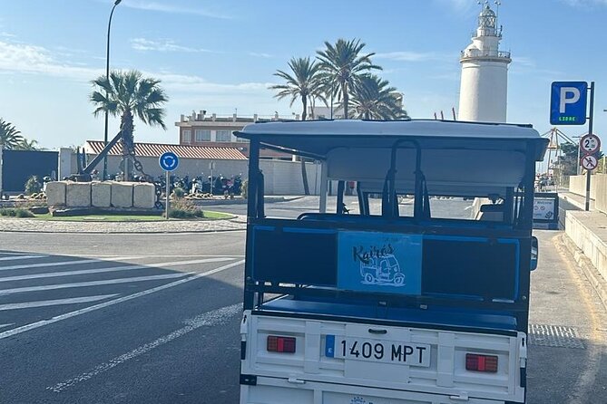 Malaga: Tuk tuk tour - The climb to Mount Gibralfaro