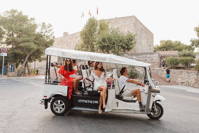 Malaga Welcome Tour with Local Guide in Eco Tuk Tuk Private - The cathedral and Málaga’s layered past