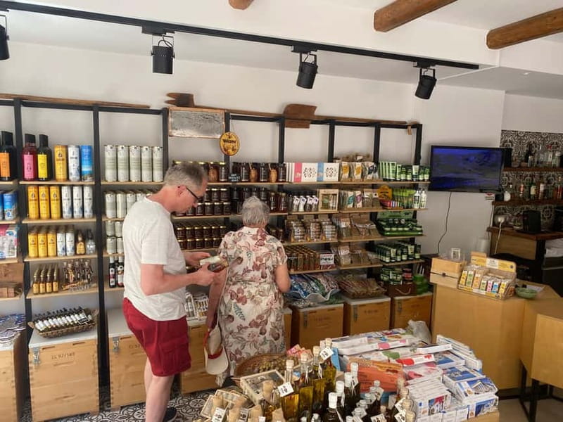 Malia: Sissi and Beyond Tuk Tuk Tour with Raki and Honey - The Stalis beach road finish