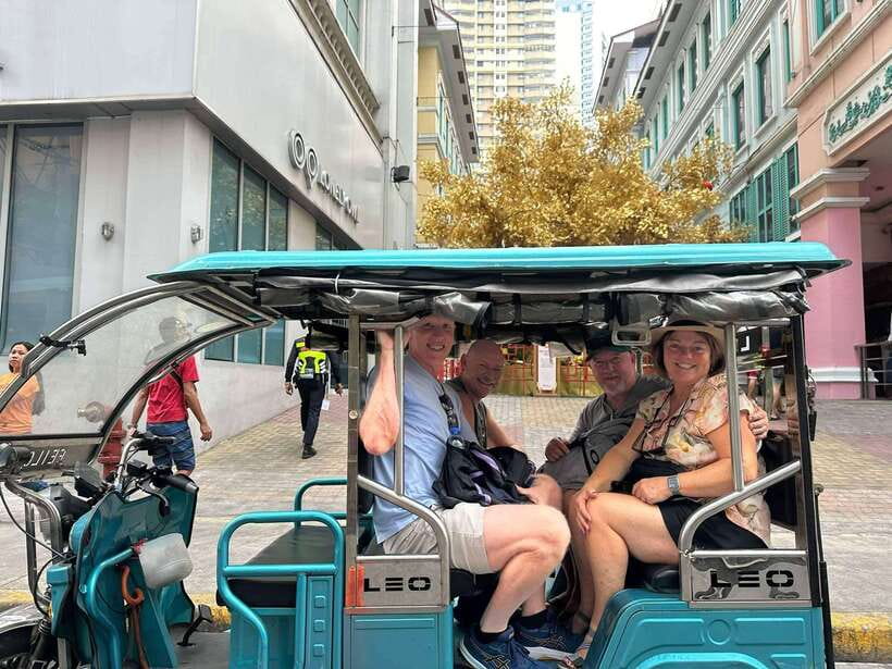 Manila Street Food and Drinks with Tuktuk Experience - Kwek-kwek, siomai, and the savory snack stops