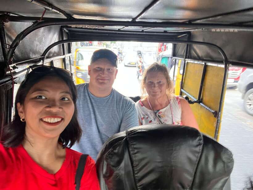 Manila Tuk-Tuk Adventure Hop-in and Hop-Off - The walking portion matters