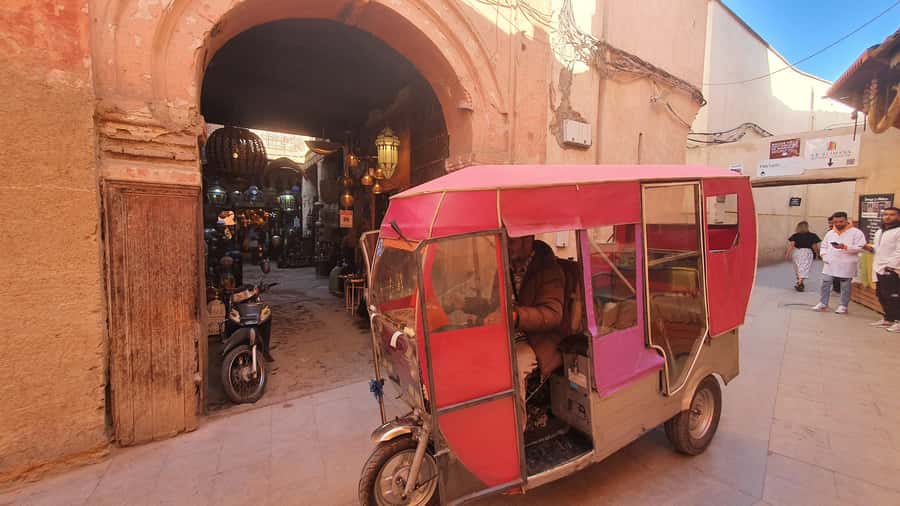 Marrakech Tuk-Tuk Tour with Photography Museum+Secret Garden - A quick way to get your bearings in Marrakesh