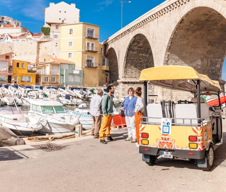 Marseille: Explore the historic Panier district in an electric Tuk Tuk - Old Port views and the sight of Notre-Dame de la Garde