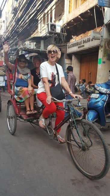 Masterji Kee Haveli-Rickshaw ride, Food& Cultural experience - Why the rickshaw sections improve the route