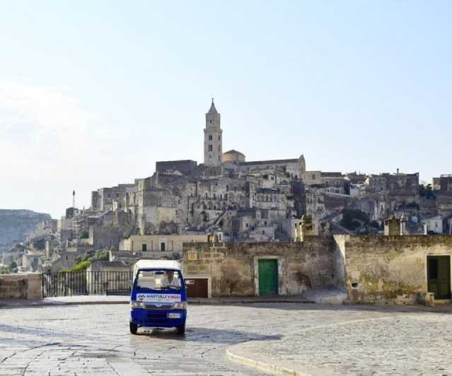 Matera: City Center and Murgia Park Porter Tuk-Tuk Tour - Key points at a glance