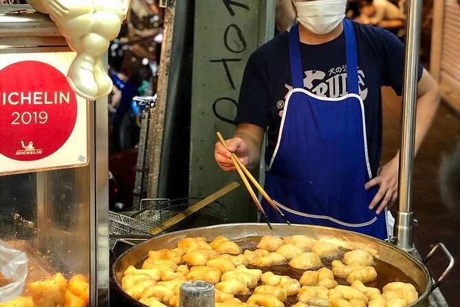 Michelin Guide Street Eats by Tuk Tuk: Bangkok Night Tour - Nai Ek Roll Noodle and a different kind of texture
