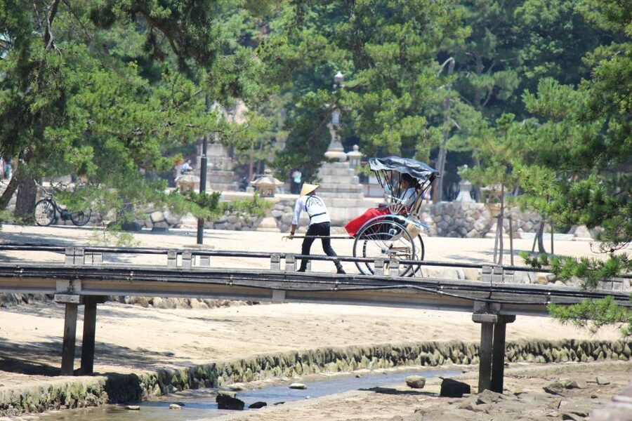 Miyajima: Private Rickshaw Tour to Itsukushima Shrine - Start at Miyajima Ferry Terminal