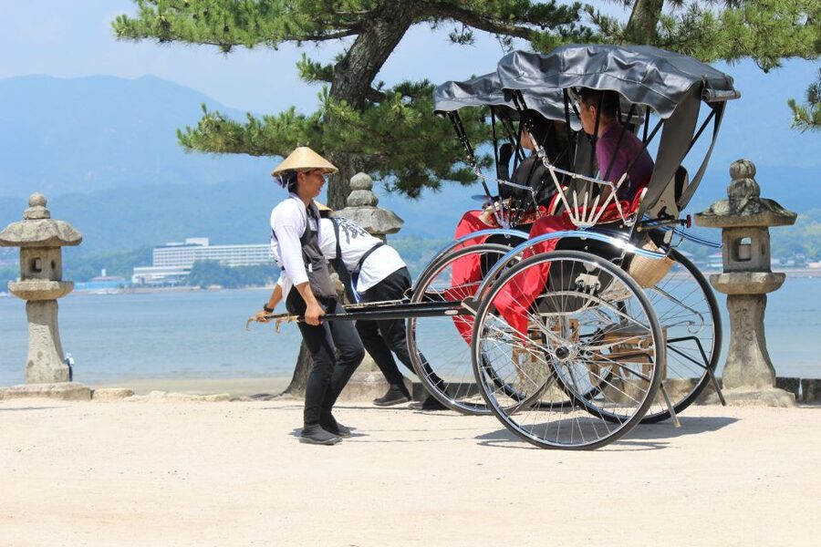 Miyajima: Private Rickshaw Tour to Itsukushima Shrine - The 190-minute scenic route