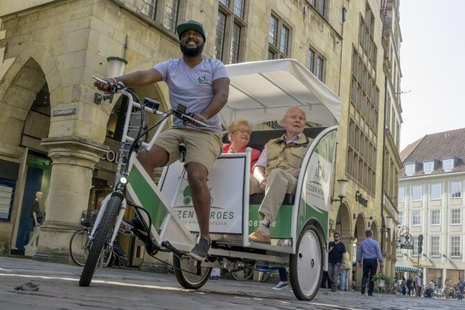 Münster Unpacked Tour : Rickshaw City Tour with Guide - Aasee, sculptures, and a change of pace