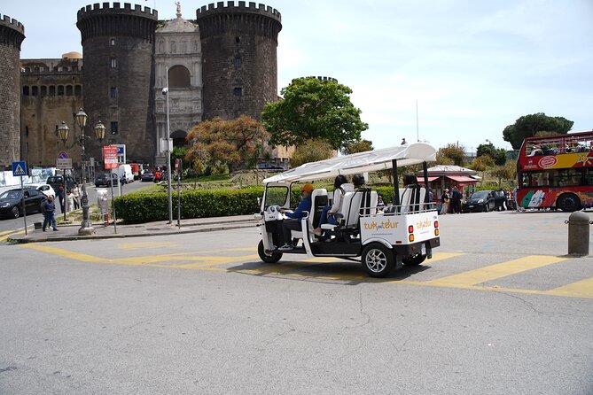 Naples in Tuk Tuk between Panoramas, Castles and Coffee Break - The port, Castel Nuovo, and Piazza Municipio