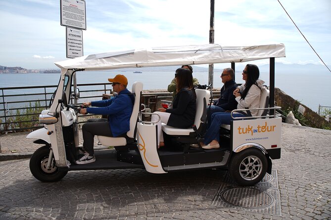 Naples in Tuk Tuk between Panoramas, Castles and Coffee Break - Starting in Posillipo above two gulfs