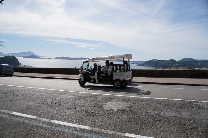 Naples Tuk Tuk Experience Views and Vineyards - Via Pacuvio and the first Gulf panorama
