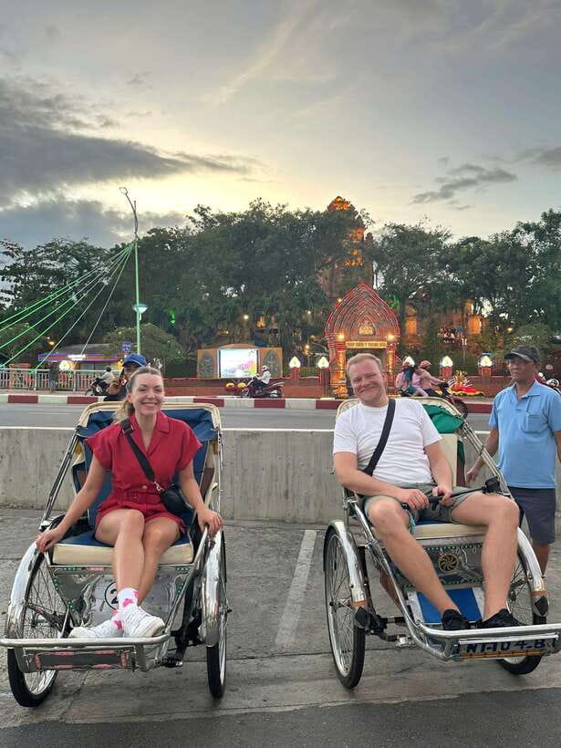 Nha Trang After Dark by Cyclo (Pedicab) - Stop two: more than 40 years of grilled beef