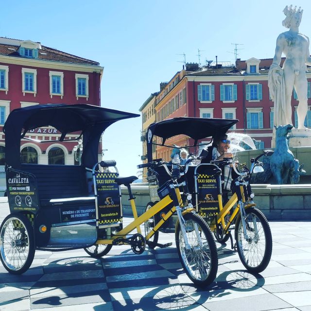 Nice: Electric Rickshaw City Tour with Local Guide - A gentle start at Place Masséna